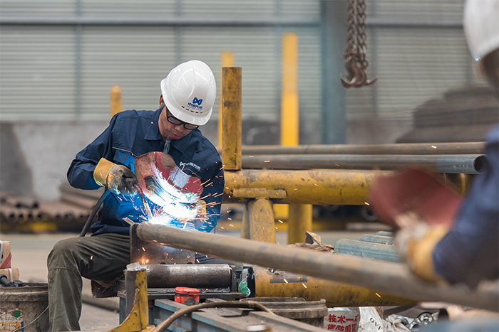 崇州网架焊接车间